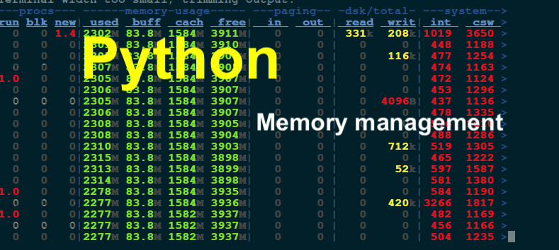 Python Memory Heap